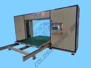 环横刀数控海绵异形切割机-龙门架式