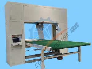 环竖刀数控海绵异形切割机