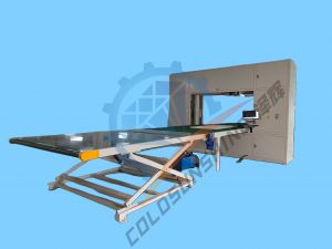 横竖双刀数控海绵异形切割机（横振刀-竖环