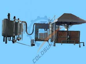 半自动海绵发泡机